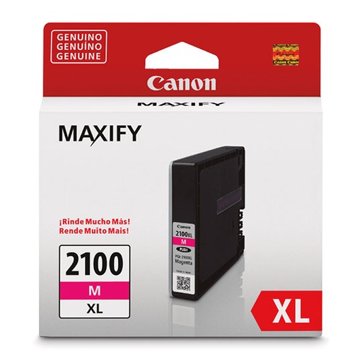[CAN-TIN-2100XLM] Tanque De Tinta Canon Pgi-2100 Xl Magenta