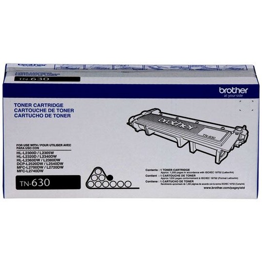 [BRO-TO-TN630] Tóner Brother Color Negro Tn630