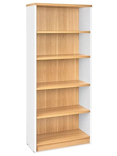 [ULI-H-10251MAP] Librero - Colección de Diseño, 5 Repisas, Arce
