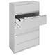[ULI-H-6396GR] Archivero Lateral - Ancho de 42", 5 Cajones, Gris Claro