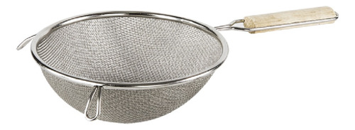 [COM-COL-25] coladera Metálica Para Cocina De 25 Cm Acero Inoxidable Color Gris