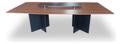 [MOB-MESA-240X120] Mesa De Juntas 240X120 Ranura Pasacables Y Elevacion 16 Mm