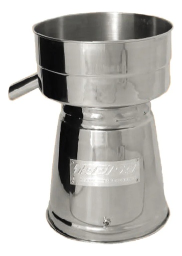 [COM-EXPR-T12R] Exprimidor eléctrico Tapisa T12R industrial 25l 373W plateado 127V