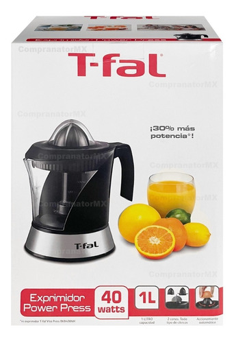 [TFAL-EXPR-ZP200855] Exprimidor Jugos Eléctric Cítricos Naranjas Limones Toronjas