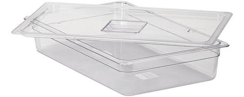 [CAF-INSERPOL-53X32X15] Inserto Entero 1/1 Policarbonato C Tapa 15cm Cambro Shorbull