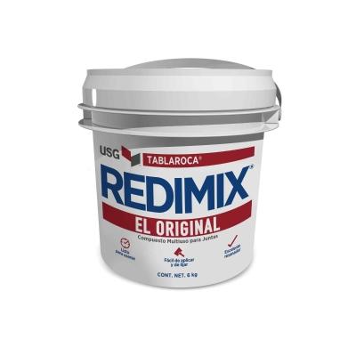 [USG-REDIMIX-6KG] Compuesto Multiuso Para Juntas Marca Redimix Cubeta 6Kg