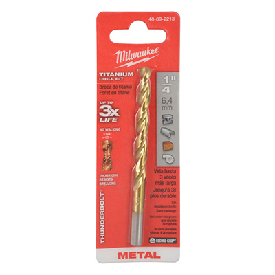 [MILWAU-BROCA-48892213] Broca Para Metal De 1/4 Pulgada