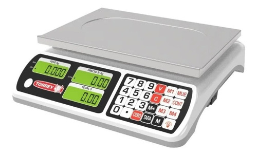 [TORREY-SXE-40] Bascula Torrey Digital Sxe-40 Color Blanco Peso máximo soportado 40 kg 110V