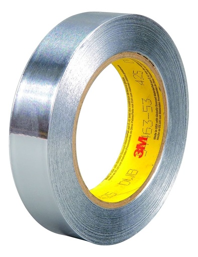 [3M-CINTA-42555x25] Cinta Aluminio C/ Adhesivo 3m Mod 425 25mm X 55mts