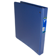 [AZO-CAR-9100AZ] Carpeta Básica Kinera Carta De 1" Herraje O Color Azul