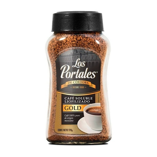 [PORTALES-GOLD-170] Café soluble Los Portales de Córdoba gold de 170 g