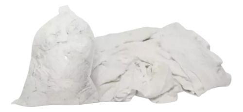 [FERR-TRAPO-5KG] Trapo Industrial De Camiseta, Chico, Color Blanco 5 Kg