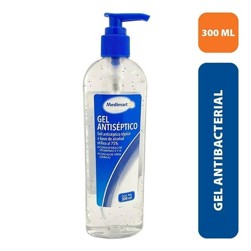 [BOT-GELANT-300] Gel antibacterial Medimart 300 ml
