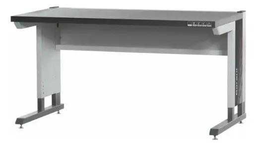 [HFMN-WS-90002] Workstation mLevel con tablero Eluplan gris oscuro, Longitud: 2000mm