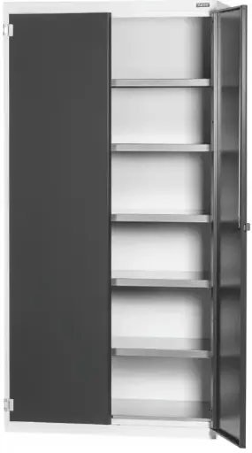 [HFMN-AR-940081] Armario base con puertas batientes de chapa maciza, Altura: 2000mm