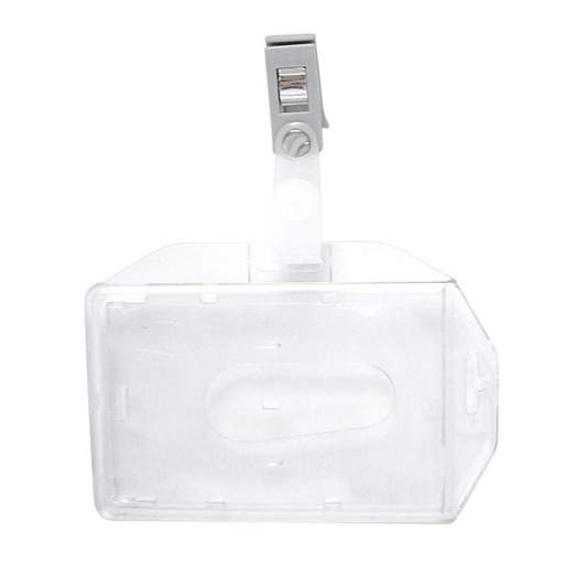 [AZO-GAF-1041C] Gafete Con Caimán Sablón Uso Vertical/Horizontal 6X9 Cm Caja Con 40 Pzas 