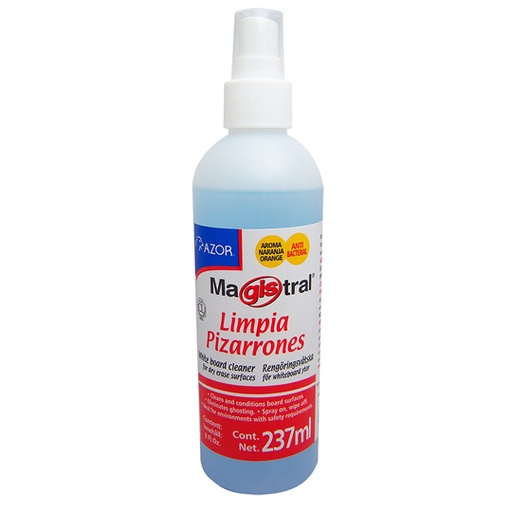 [AZO-LIM-1834] Limpiador Para Pizarrón Magistral Bote De 273Ml