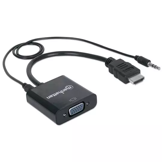 [IC-CO-151559] Convertidor Manhattan Video Hdmi A Svga+Audio