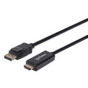 [IC-CO-152679] Cable Manhattan displayport - HDMI m-m 1080p