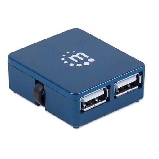 [IC-CO-160605] Hub Manhattan Usb V2.0 4 Puertos Micro