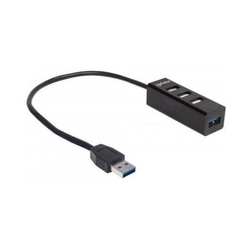 [IC-CO-163828] Hub Manhattan Usb V2.0  3 Ptos Y V3.0