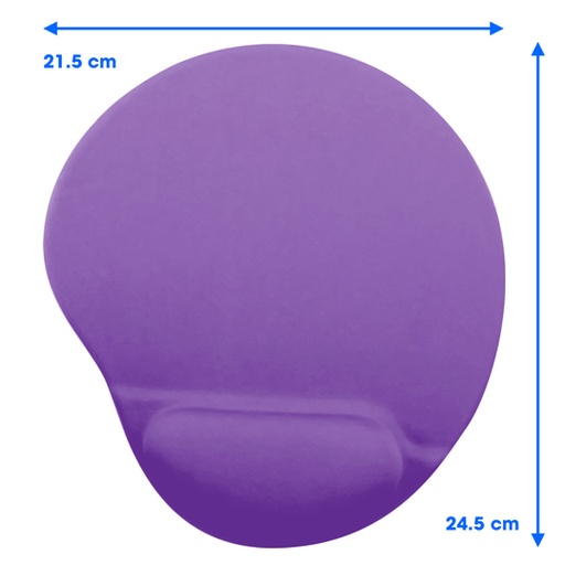 [BR-ACC-500074M] Mousepad Tipo Gel Brobotix, Morado
