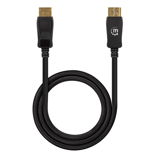 [IC-CO-353595] Lm-Cable Displayport V1.4 M-M 1.0M Negro