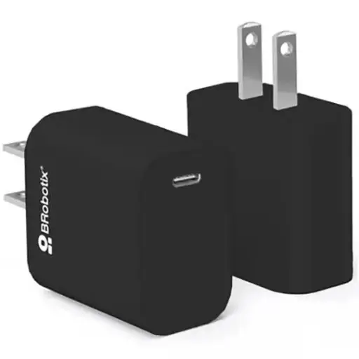 [BR-CO-6006627] Cargador Usb C Brobotix 6006627 Negro