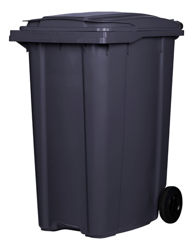 [DUST-CONT-360LT] Contenedor Dust Alemán Para Basura 360 Litros Gris