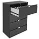 [ULI-ARCHIV-H2169] Archivero Lateral - Ancho de 36", 4 Cajones