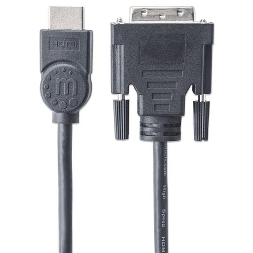 [IC-CO-372503] Cable Manhattan Hdmi - Dvi-D Macho-Macho 1.8m