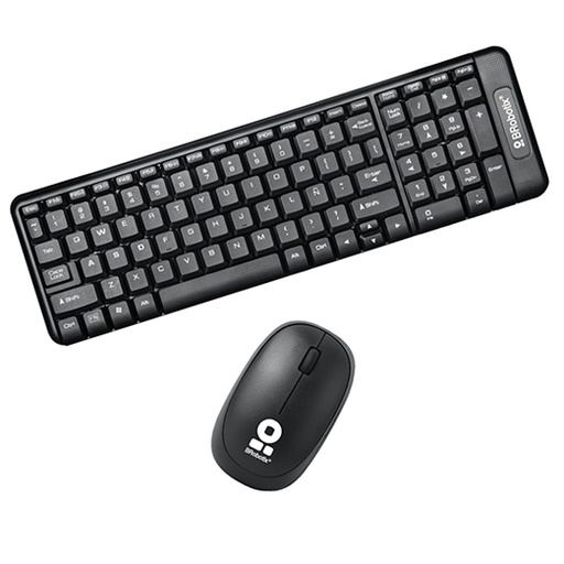 [BR-ACC-6000618] Kit Teclado Y Mouse Brobotix Inalambrico