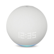 [AMA-ECO-5CLOCKW] Amazon Echo Dot 5 Clock Smart W/Alexa