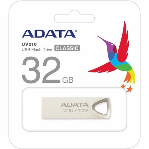 [ME-ADA-32GBRGD] Memoria Flash Adata Uv210 32Gb Usb 2.0 M