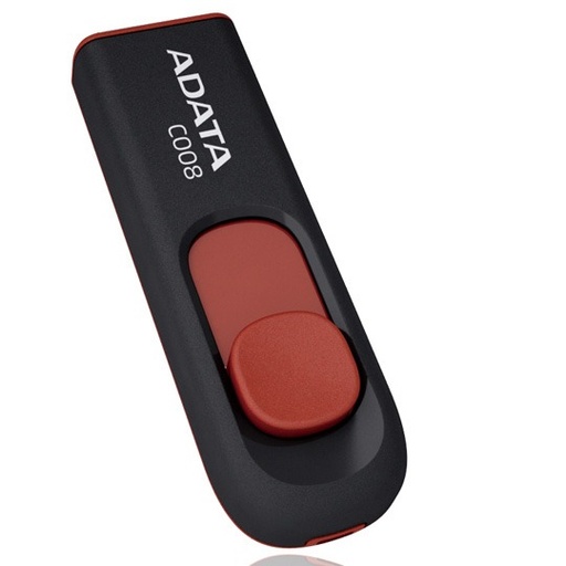 [ME-ADA-32GC008N] Memoria Adata Usb 32Gb Color Negro Con Rojo, Retráctil