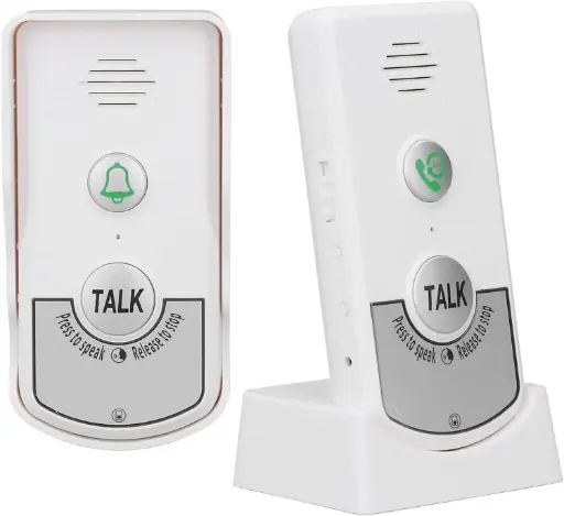 [PH-INTPHONE-2V] Timbre con Intercomunicador H8, Timbre Electrónico Resistente Al Agua de 1000 M de Largo Alcance de 2 Vías