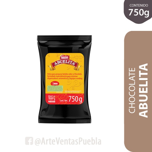 [NES-CHCL-AC6] Chocolate Abuelita Nescafé Alegria Cj 6 / 750 Gr