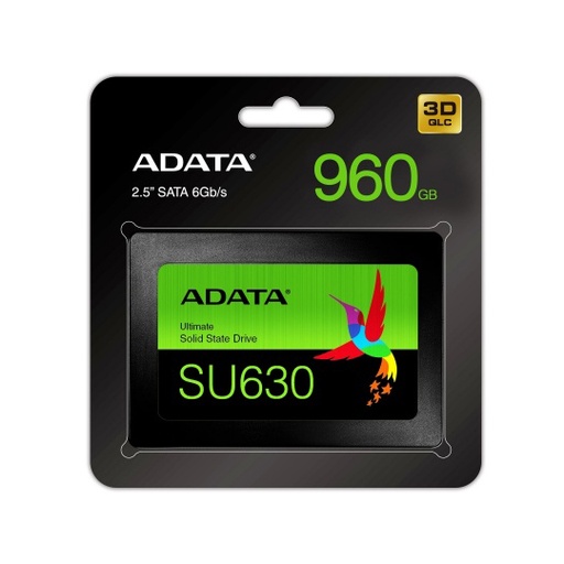 [ME-ADA-960SU630] Ssd Adata Ultimate Su630 Qlc 3D, 960Gb, Sata, 2.5", 7Mm