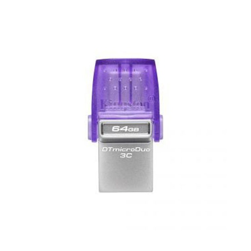 [ME-KIN-DUOG364G] Memoria Usb Kingston Datatraveler Microduo 3C, 64Gb, Usb A/Cuo 3C, 64Gb, Usb A/C 