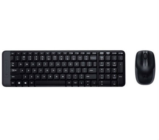 [PF-LOG-115] Kit Logitech Teclado Y Mouse Mk220 Negro
