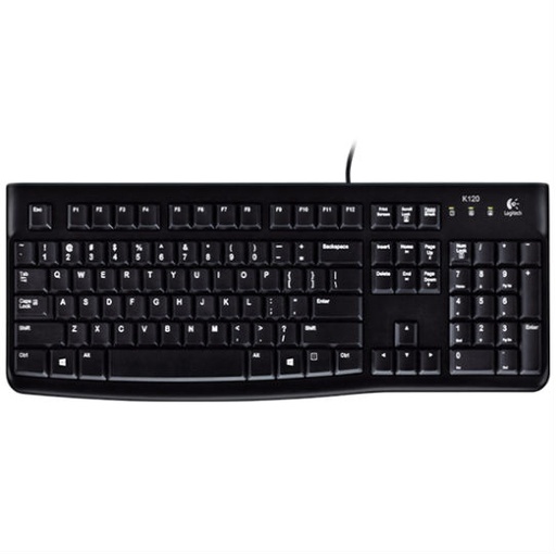 [PF-LOG-K120] Teclado Logitech K120 Alámbrico Negro