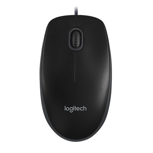 [PF-LOG-M110N] Mouse Logitech Óptico M110 Silent Alámbrico, Negro