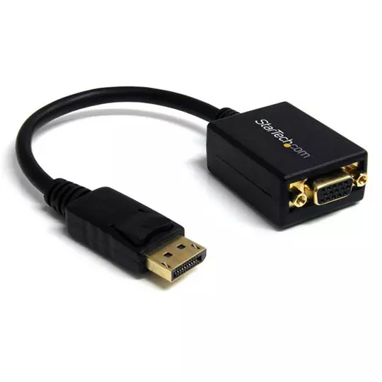 [STA-CO-A84003U] ADAPTADOR ACTIVO QUE CONVIERTE UNA SEÑAL DISPLAYPORT EN UNA SEÑAL VGA