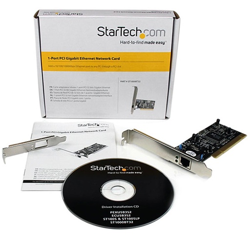 [STA-CO-A8400AG] Tarjeta Startech Red Nicpci, Gb Ethernet RJ45