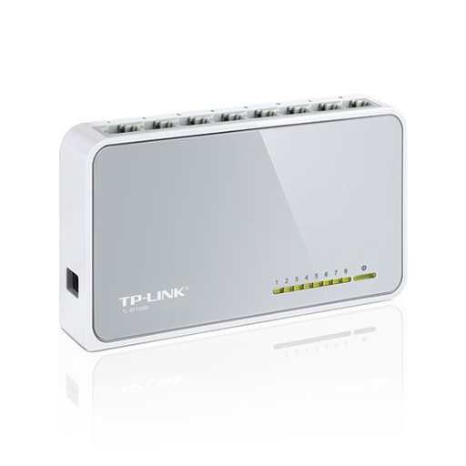 [TPL-TL-SF1008D] Switch De Escritorio Tp-Link Mini 8 Puer