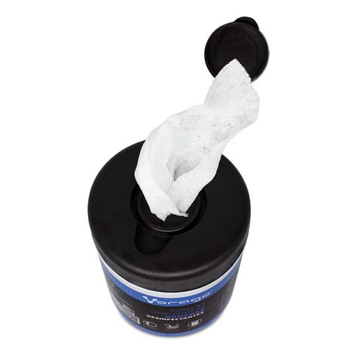 [VOR-CO-CLN107] Toallas Húmedas Vorago Cln-107 Desinfectantes Bote 30 Pzas