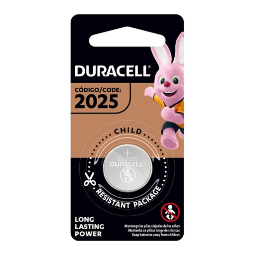 [DUR-PIL-LT2025] Pila De Litio Duracell 2025 De 3.0V