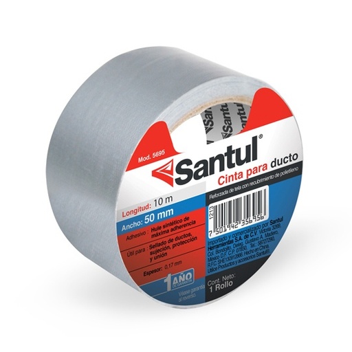 [SAN-ADS-5695] Cinta Adhesiva Santul Para Ducto 10 M