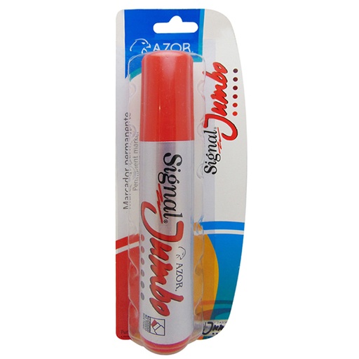 [AZO-MAR-43010RO] Marcador Permanente Signal Jumbo Punta C