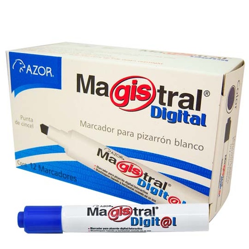 [AZO-MAR-8380AZC] Marcador Magistral Digital Punta Cincel